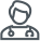 Mannelijke arts pictogram