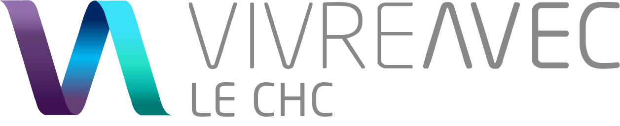 Logo vivre avec le CHC  