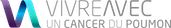 Vivre avec le cancer du poumon logo 