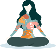 Meditatie  illustratie